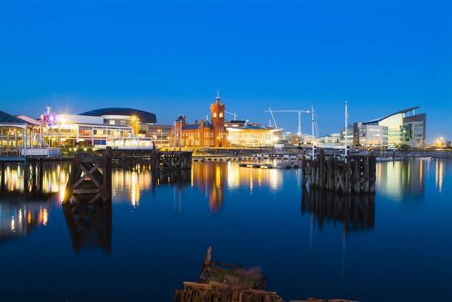 Cardiff Bay at Night