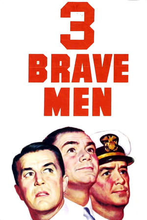Poster Three Brave Men 1956