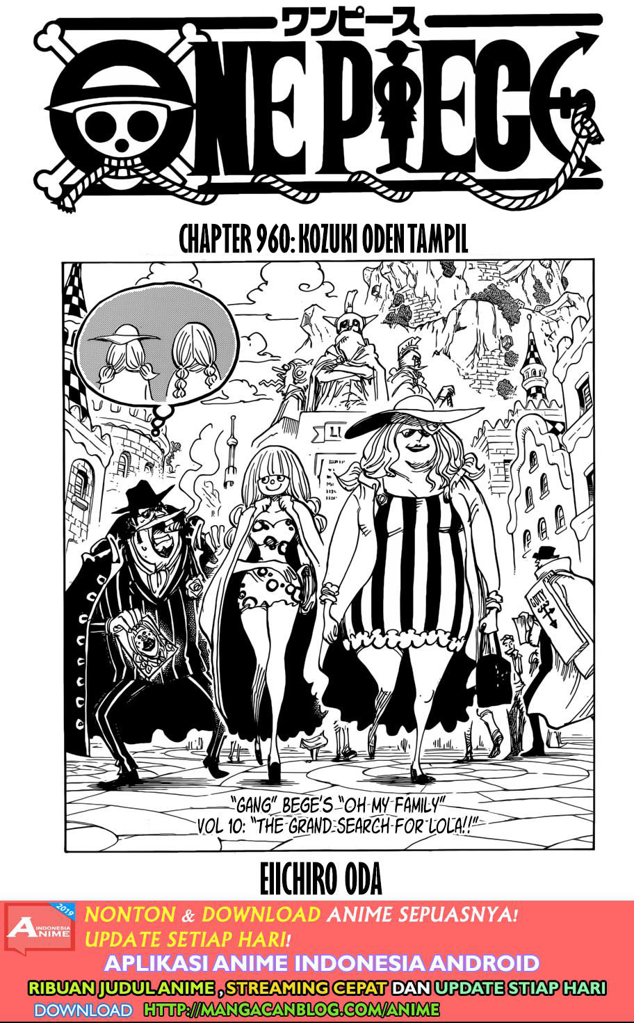 one piece Chapter 960