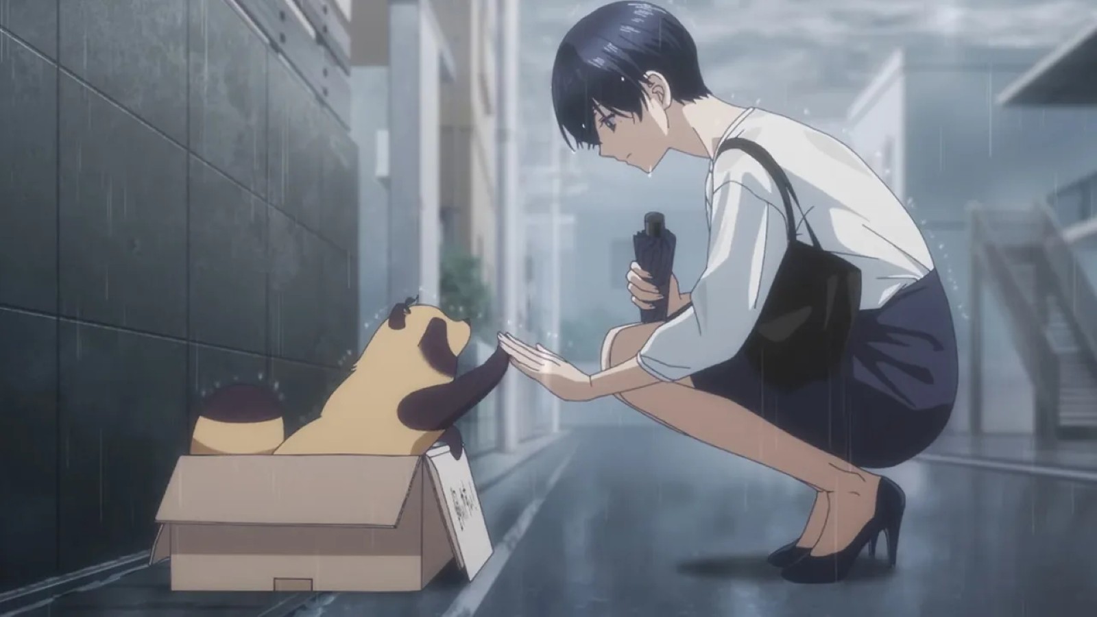 Affiche de l'anime Ame to Kimi to