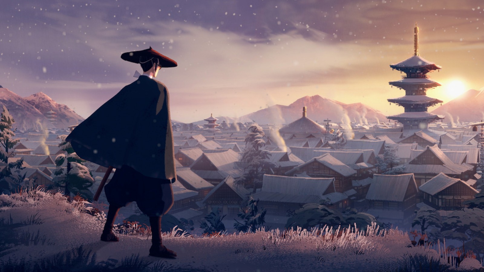 Affiche de l'anime Blue Eye Samurai