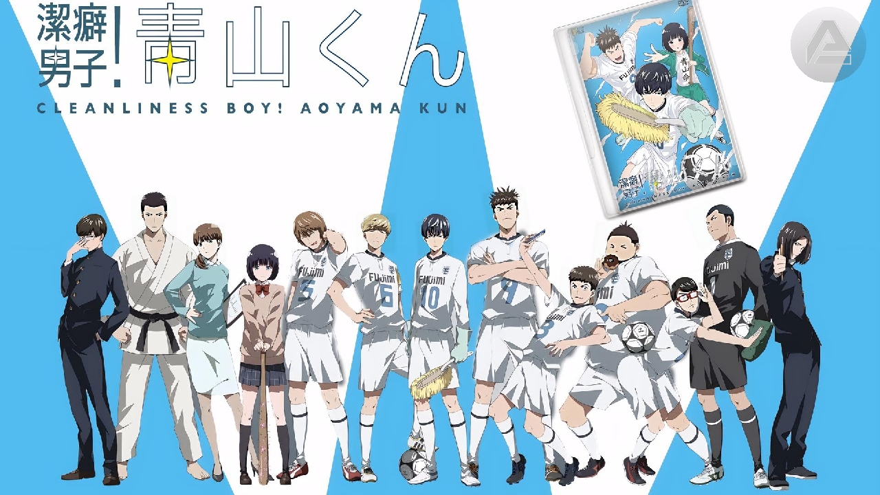 DVD Keppeki Danshi Aoyama-kun Vol. 1 - 12 End Clean Freak Anime BOXSET for  sale online