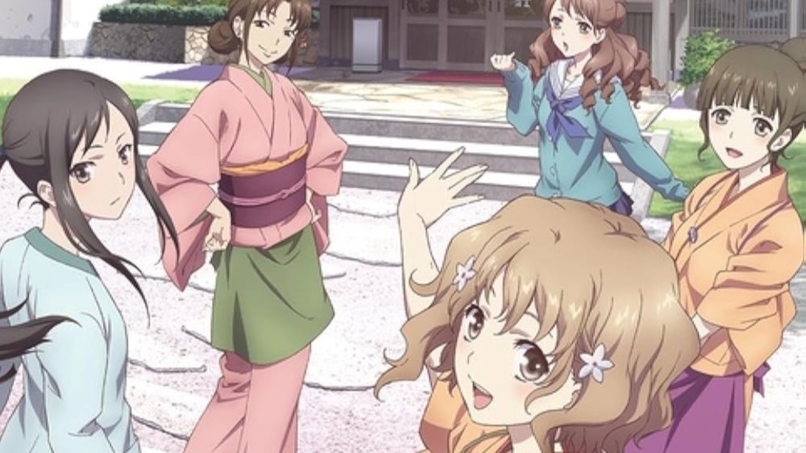Affiche de l'anime Hanasaku Iroha