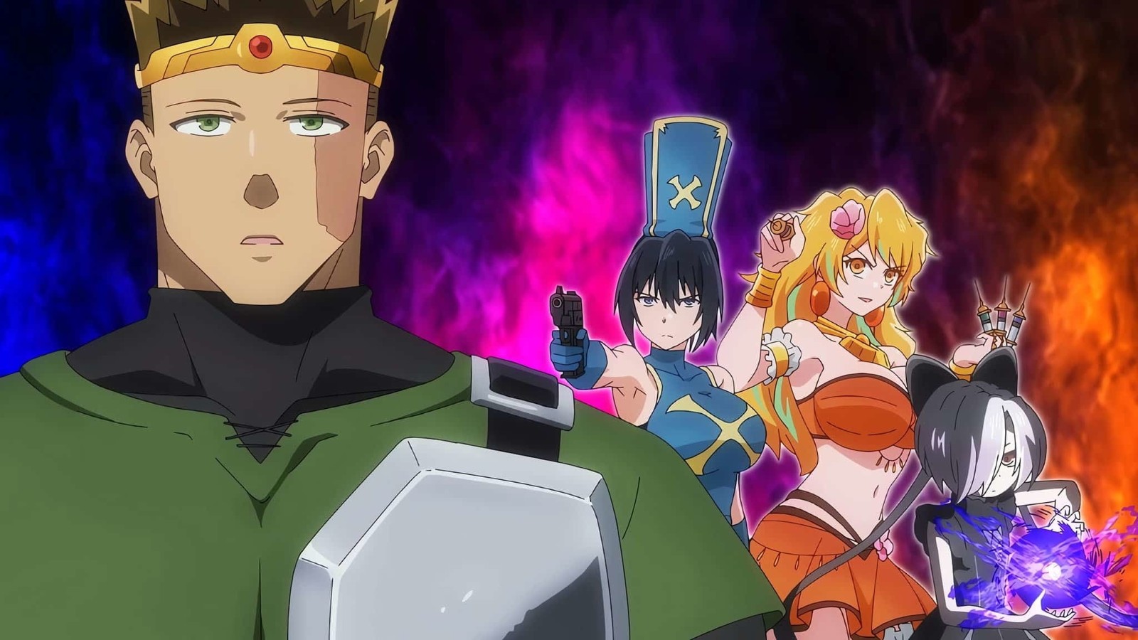 Affiche de l'anime Kizetsu Yuusha to Ansatsu Hime