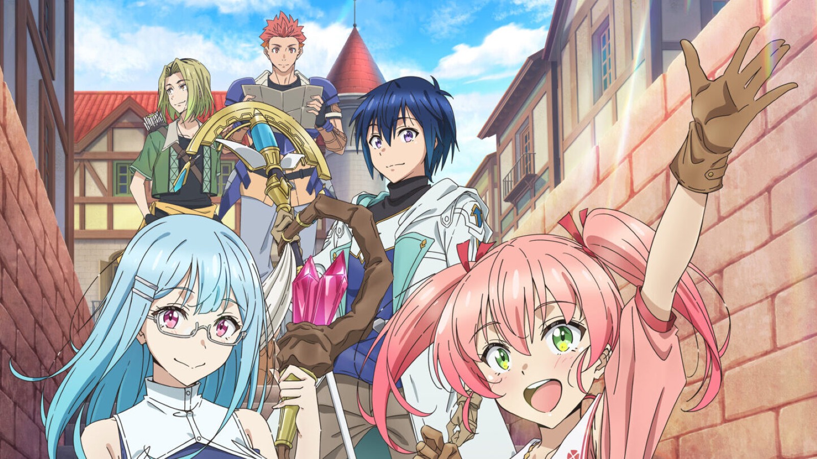 Affiche de l'anime Yuusha Party wo Tsuihou sareta Shiromadoushi