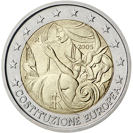 Italy € 2,00 (1st anniversary of the signing of the European Constitution)