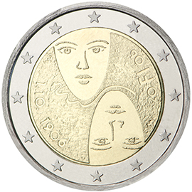 Finland € 2,00 (100th anniversary of universal and equal suffrage)