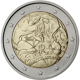 Italy € 2,00 (60th anniversary of the Universal Declaration of Human Rights)