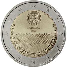 Portugal € 2,00 (60th anniversary of the Universal Declaration of Human Rights)