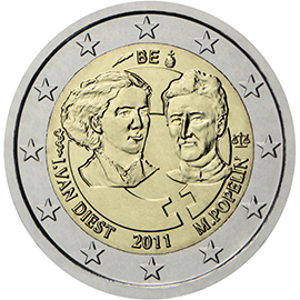 Belgium € 2,00 (100th anniversary of International Women’s Day)