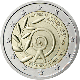 Greece € 2,00 (The Special Olympics World Summer Games — Athens 2011)