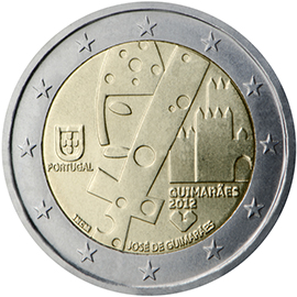 Portugal € 2,00 (European Capital of Culture 2012, the city of Guimarães in northern Portugal)