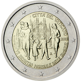 Vatican City € 2,00 (Seventh World Meeting of Families)