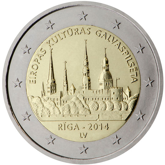 Latvia € 2,00 (Riga — European Capital of Culture 2014)