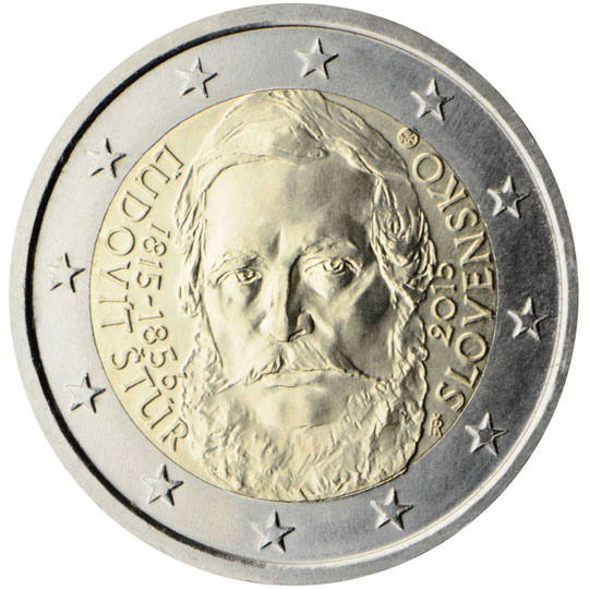 Slovakia € 2,00 (200th anniversary of the birth of Ľudovít Štúr)