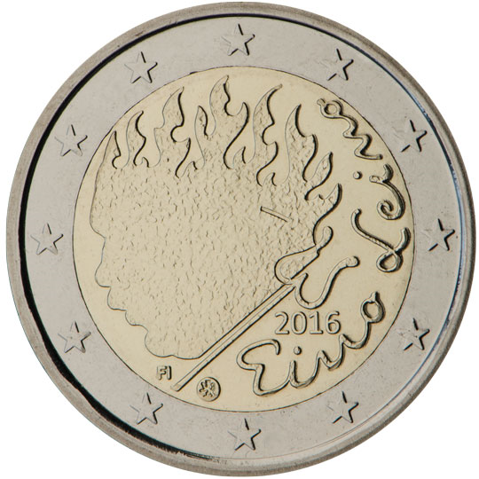 Finland € 2,00 (The Finnish writer and lyricist Eino Leino)