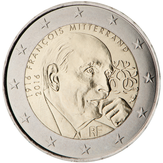 France € 2,00 (François Mitterrand)