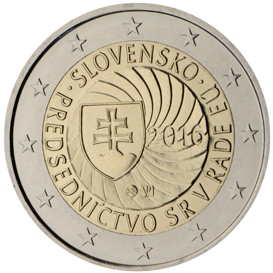 Slovakia € 2,00 (The first Slovak Presidency of the Council of the European Union)