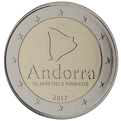 Andorra € 2,00 (Andorra – The Pyrenean country)