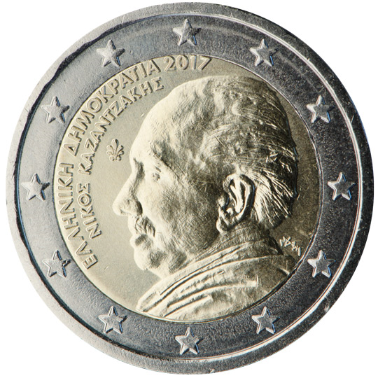 Greece € 2,00 (60 years in memoriam of Nikos Kazantzakis)