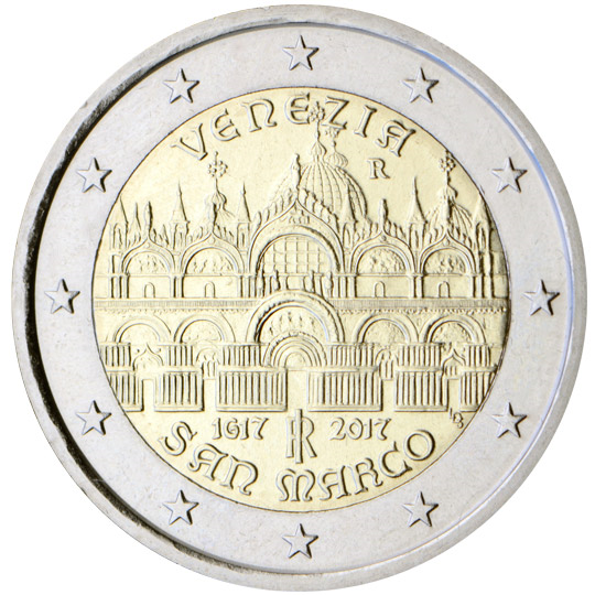 Italy € 2,00 (400th Anniversary of the completion of the Basilica of San Marco in Venice)