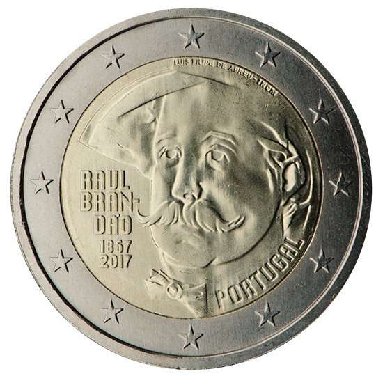 Portugal € 2,00 (150 years of the birth of writer Raul Brandão)