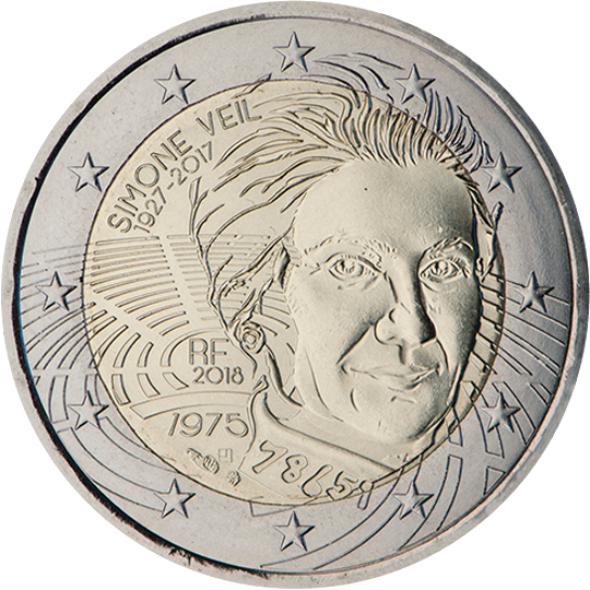 France € 2,00 (Simone Veil)