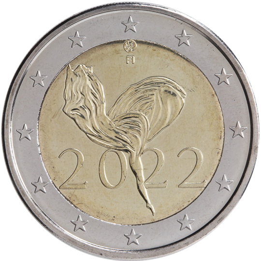 Finland € 2,00 (100 years of Finland's National Ballet)