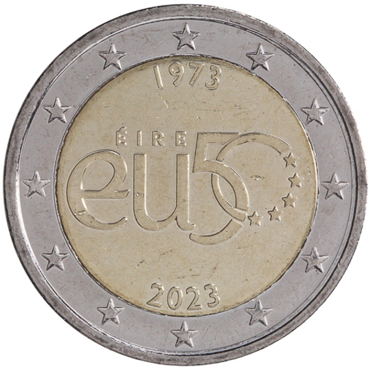 Ireland € 2,00 (The 50th anniversary of Ireland’s membership of the European Union)