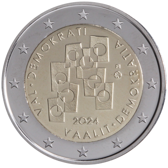 Finland € 2,00 (Elections and democracy)