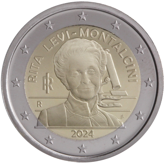 Italy € 2,00 (Rita Levi-Montalcini)