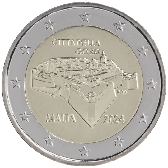 Malta € 2,00 (Iċ-Ċittadella (The Citadel))