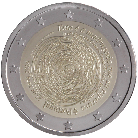 Portugal € 2,00 (The 50th anniversary of the 25th of April 1974)