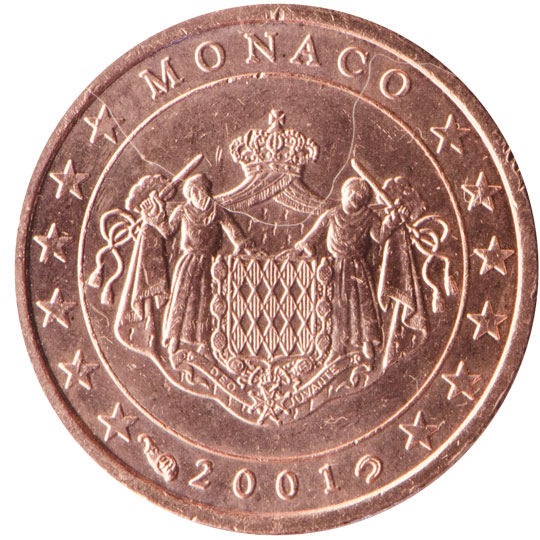 Monaco € 0,01