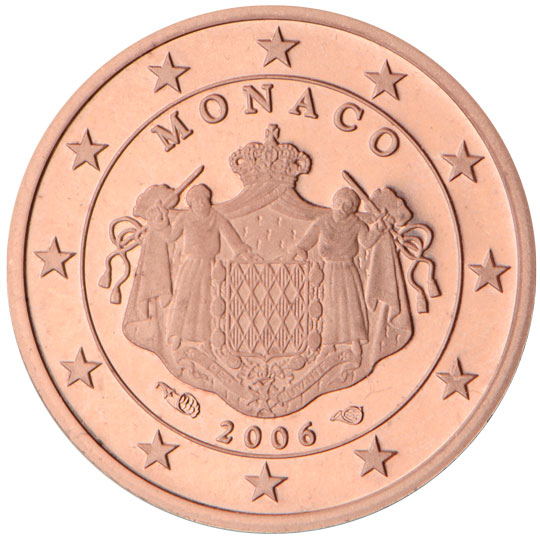 Monaco € 0,01