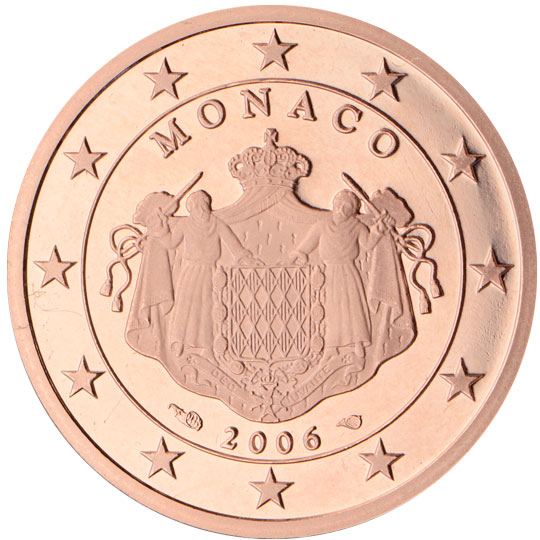 Monaco € 0,05