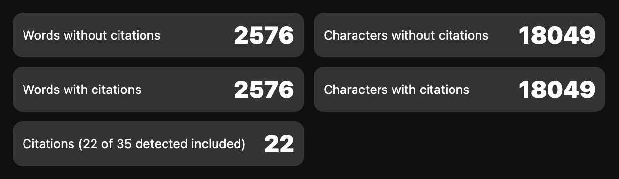 Citation Detection