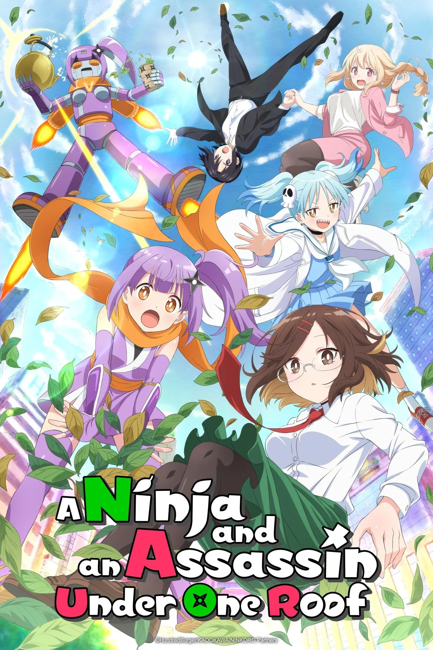 Affiche de l'anime A Ninja and an Assassin Under One Roof