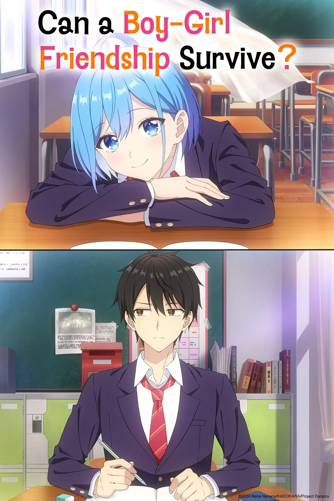 Affiche de l'anime Can a Boy-Girl Friendship Survive?