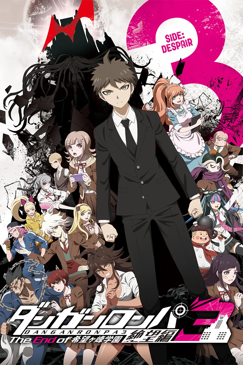 Affiche de l'anime Danganronpa