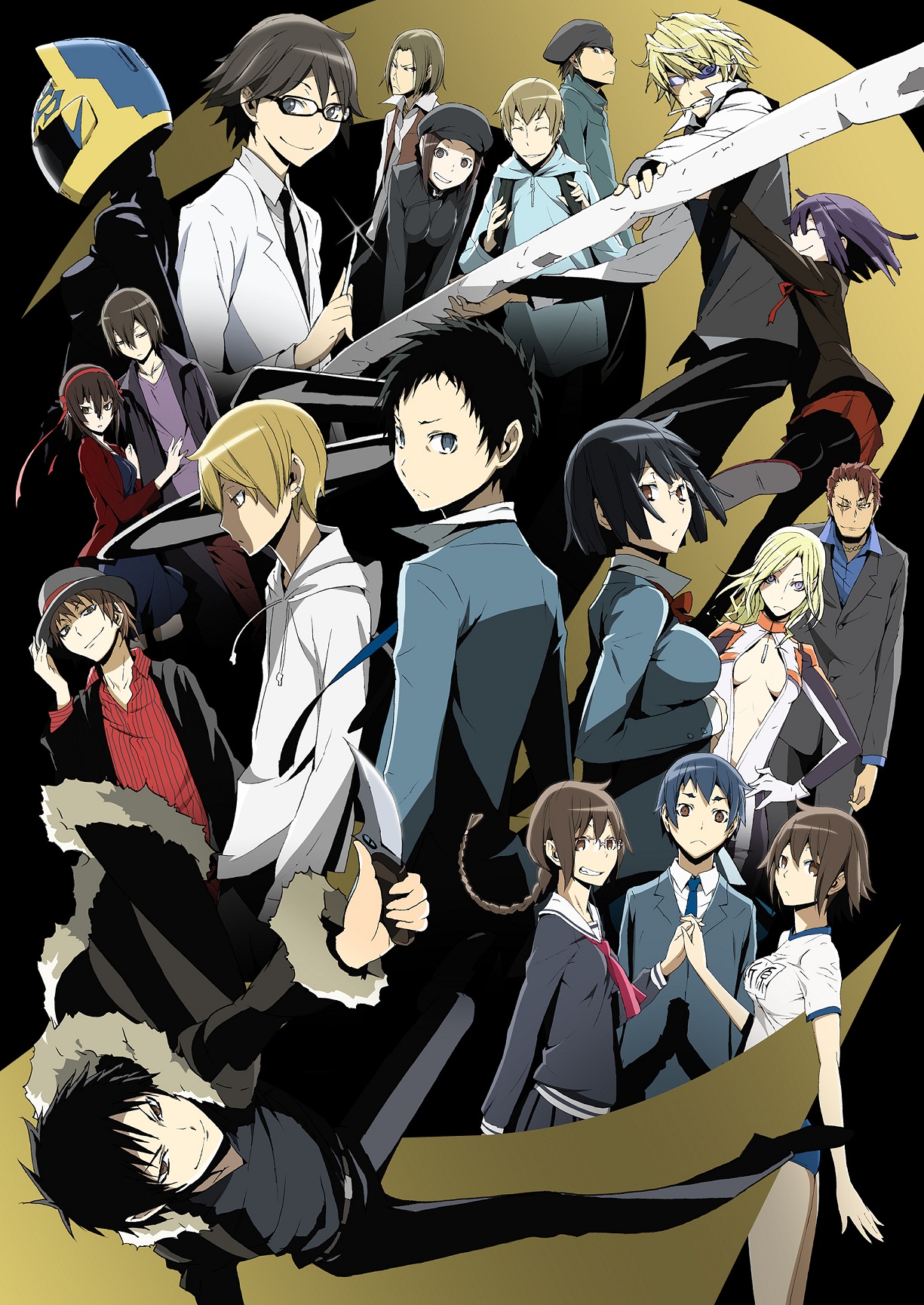 Affiche de l'anime Durarara!!