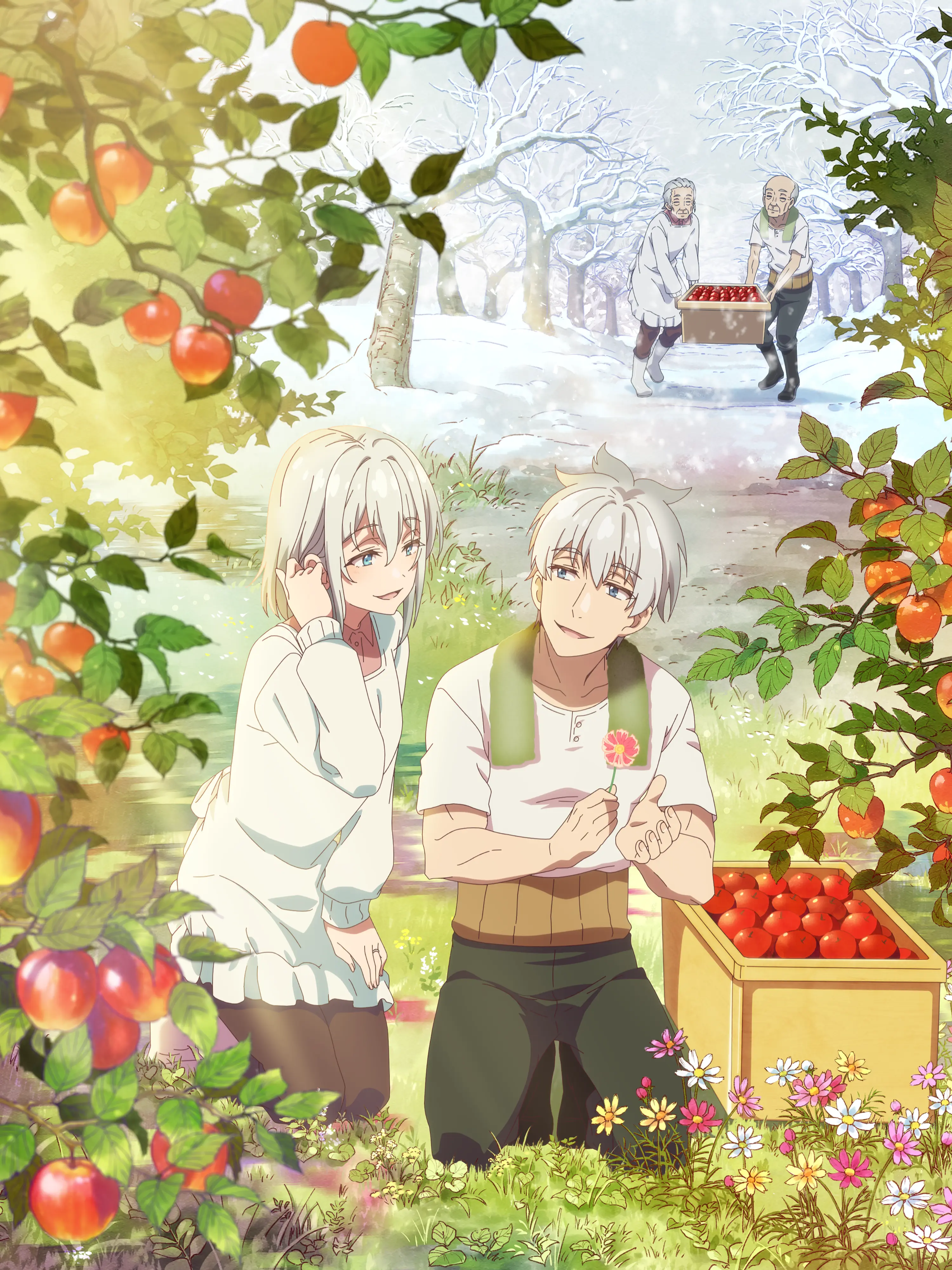 Affiche de l'anime Grandpa and Grandma Turn Young Again