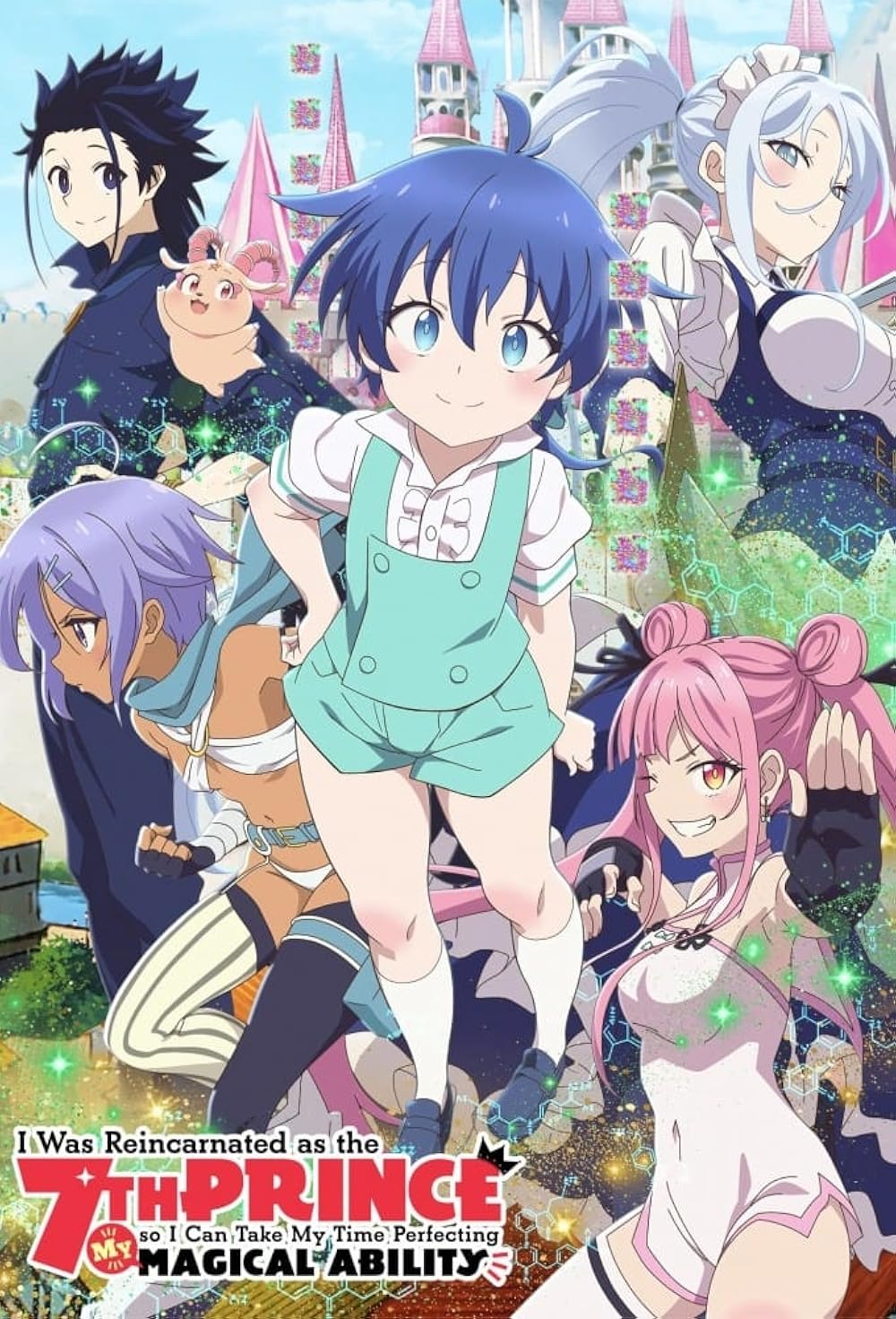 Affiche de l'anime I Was Reincarnated as the 7th Prince so I Can Take My Time Perfecting My Magical Ability