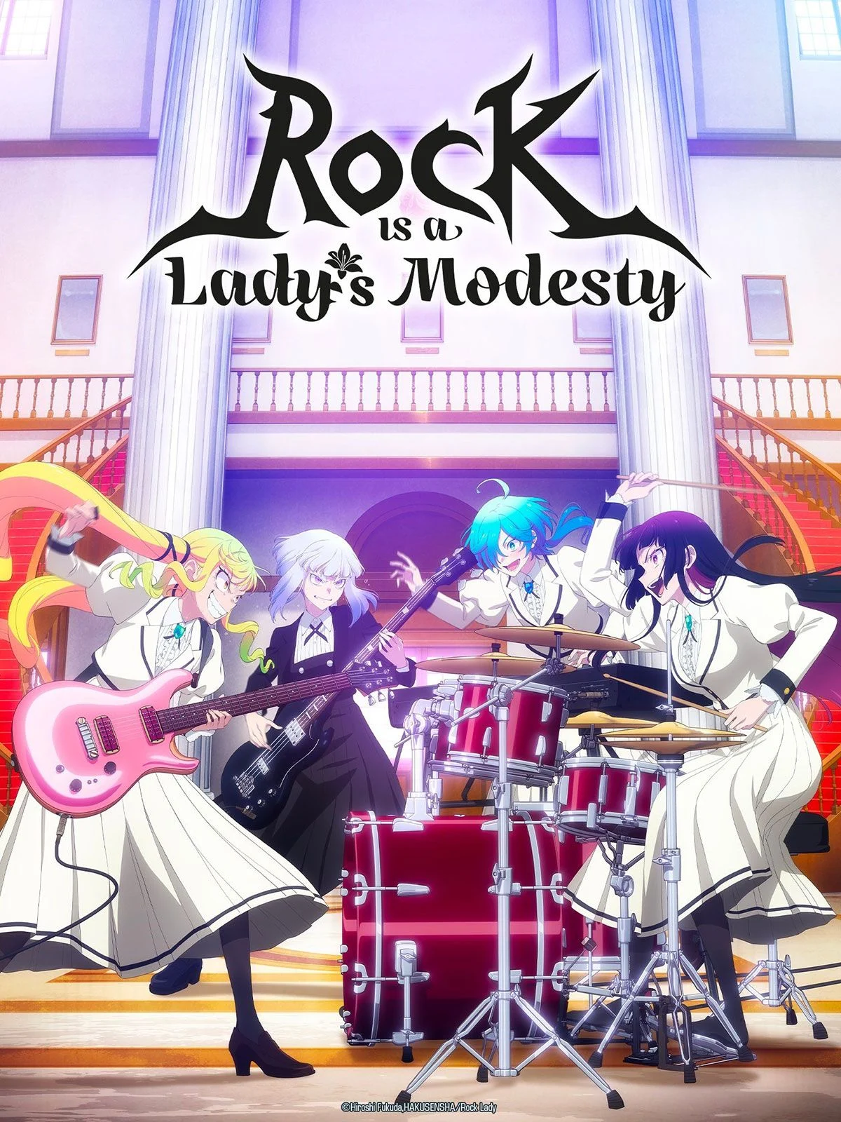 Affiche de l'anime Rock is a Lady's Modesty
