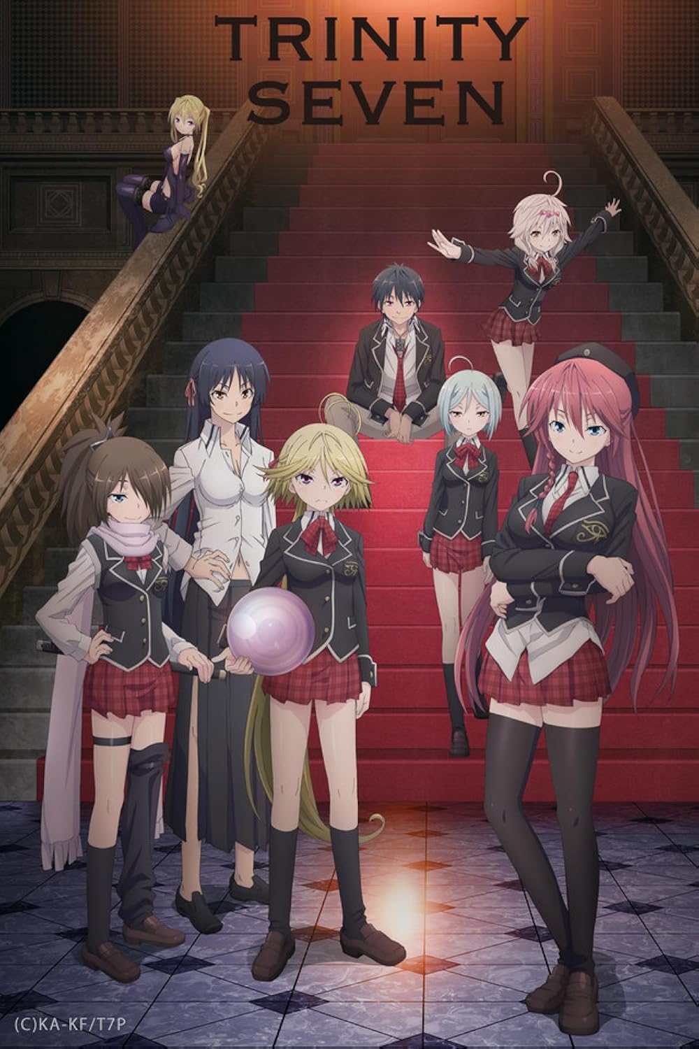 Affiche de l'anime Trinity Seven