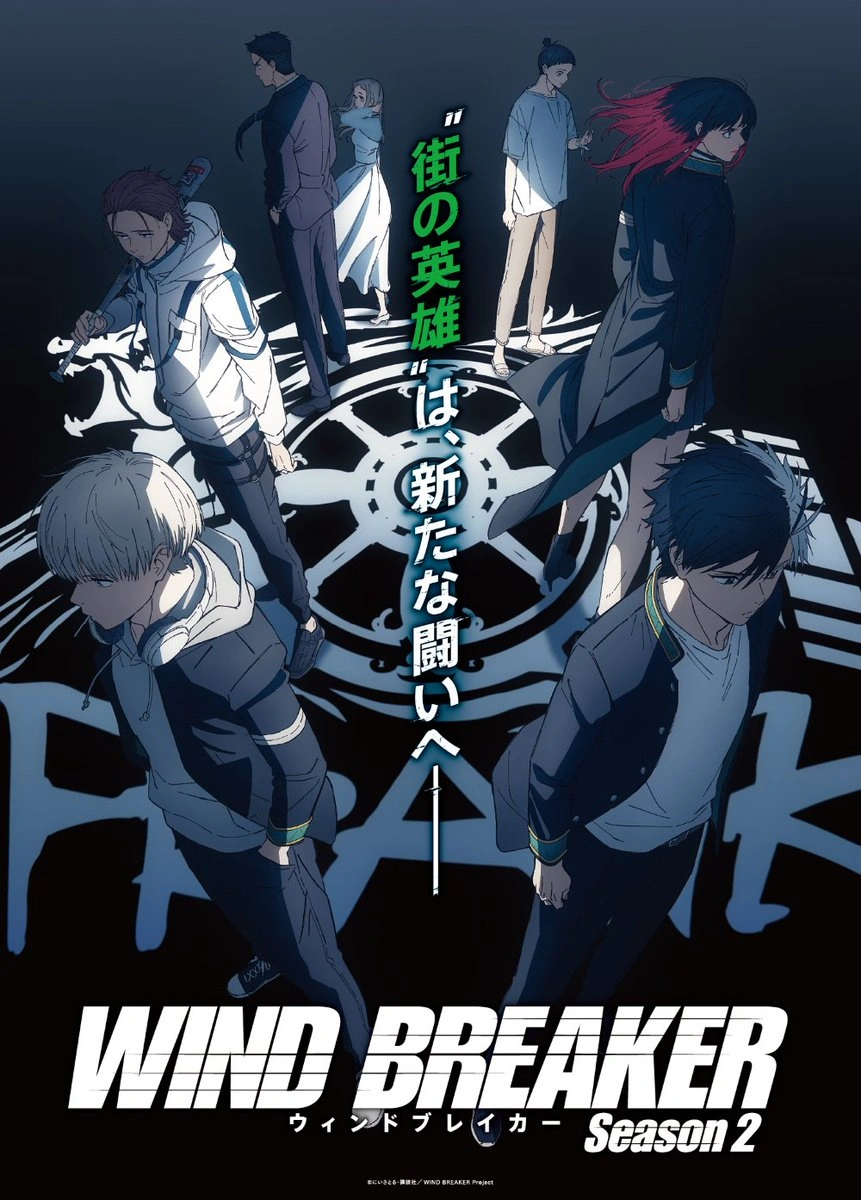 Affiche de l'anime WIND BREAKER