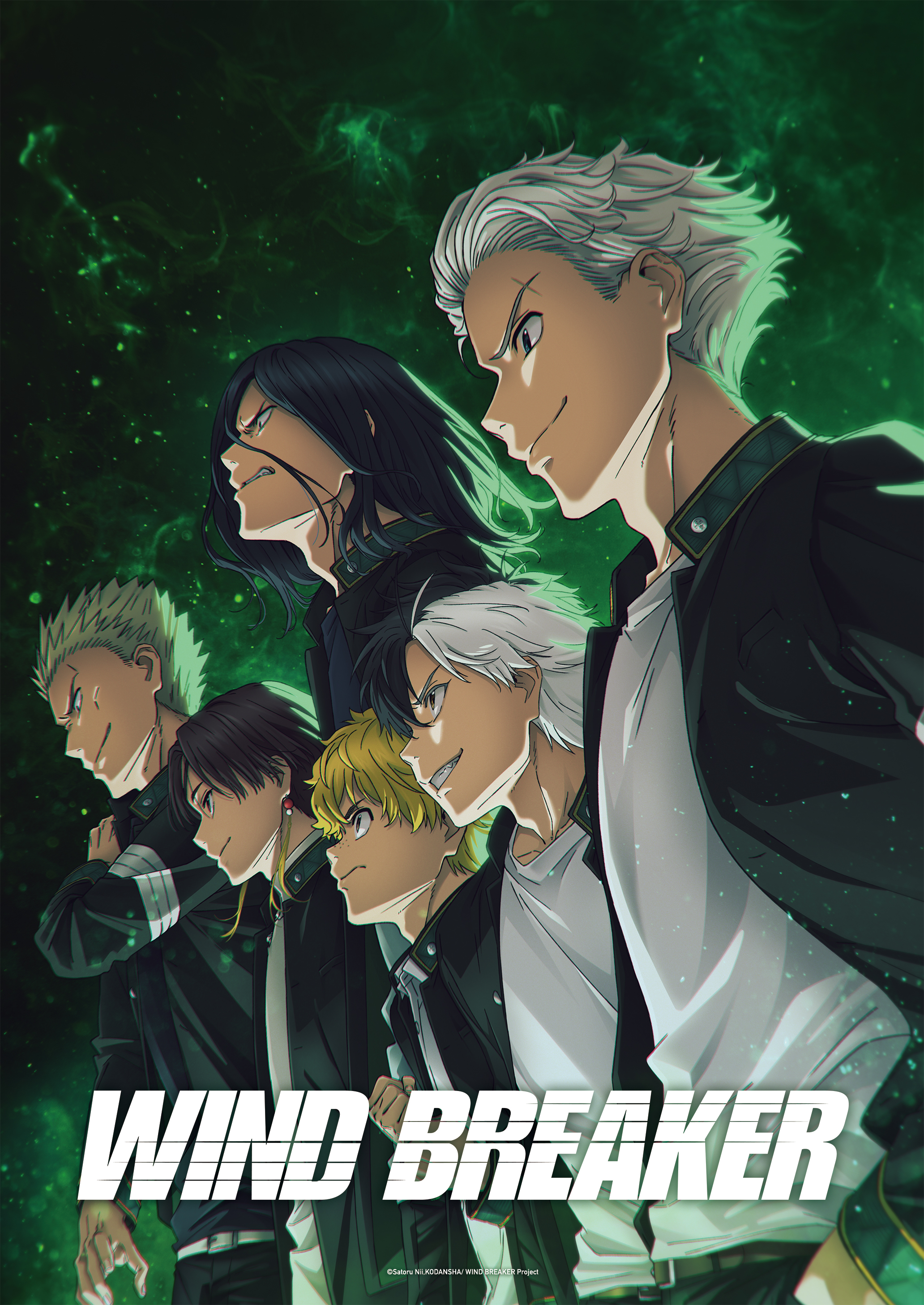 Affiche de l'anime WIND BREAKER