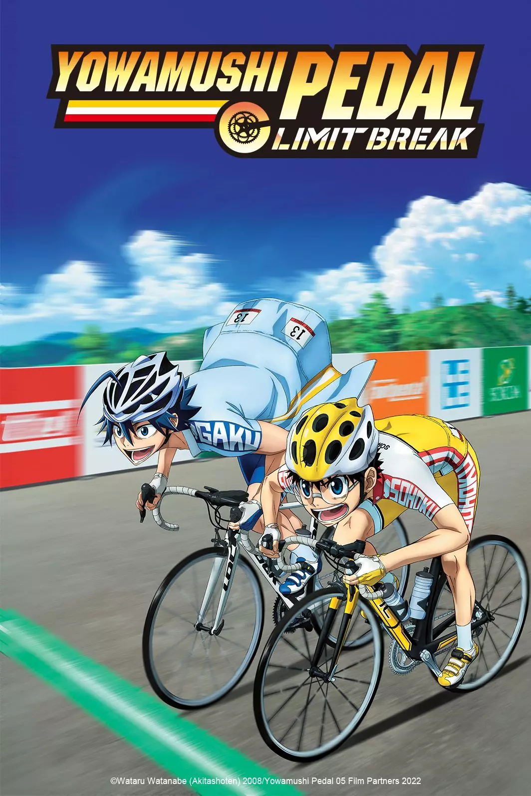 Affiche de l'anime Yowamushi Pedal