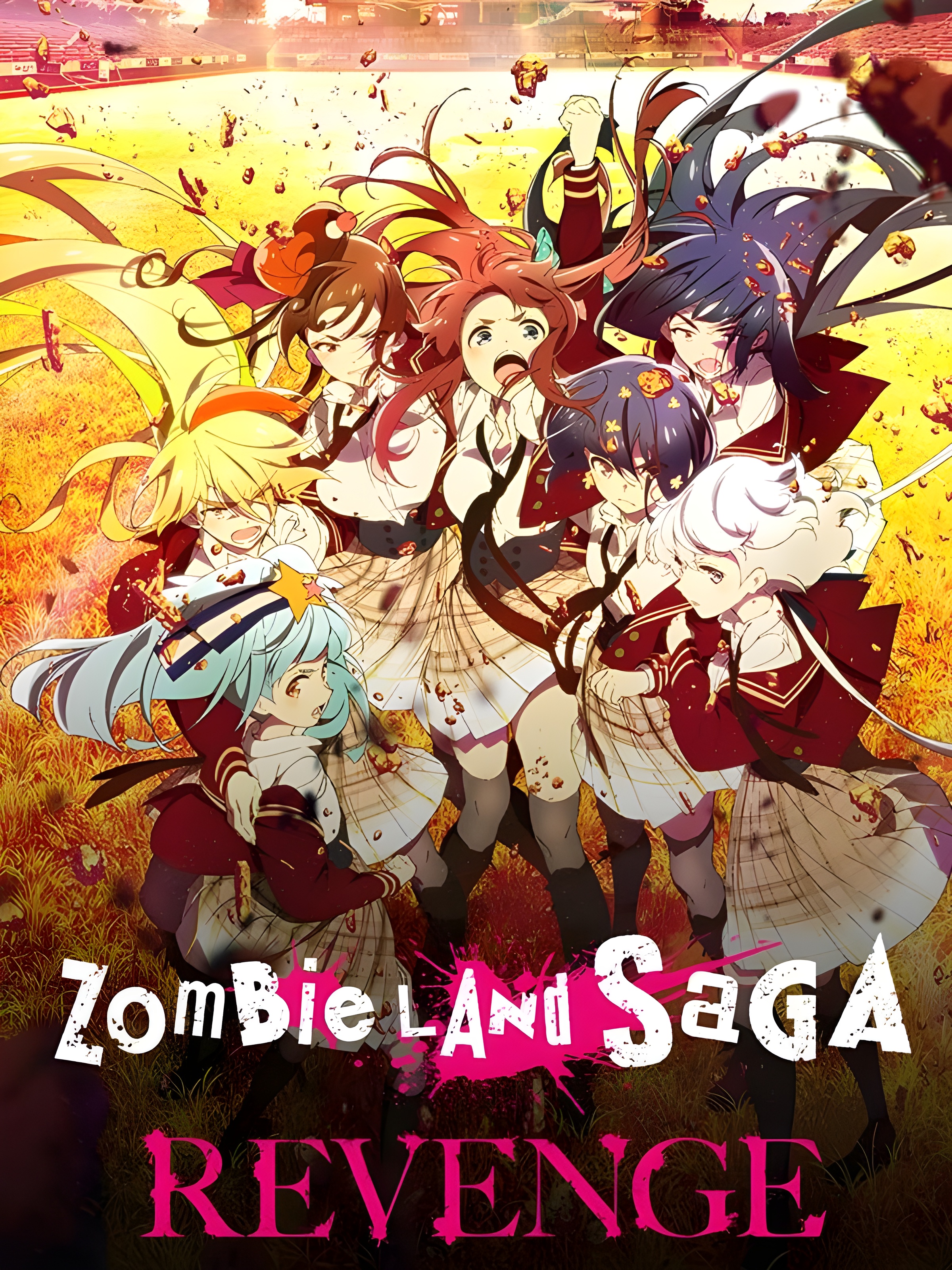 Affiche de l'anime ZOMBIE LAND SAGA