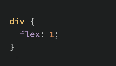 flex shorthand